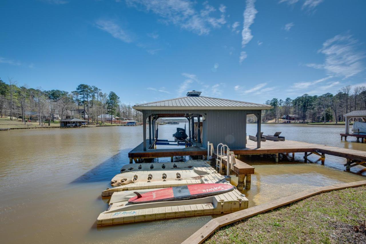 Quiet Lakefront Eatonton House With Boat Dock! Villa Eksteriør billede