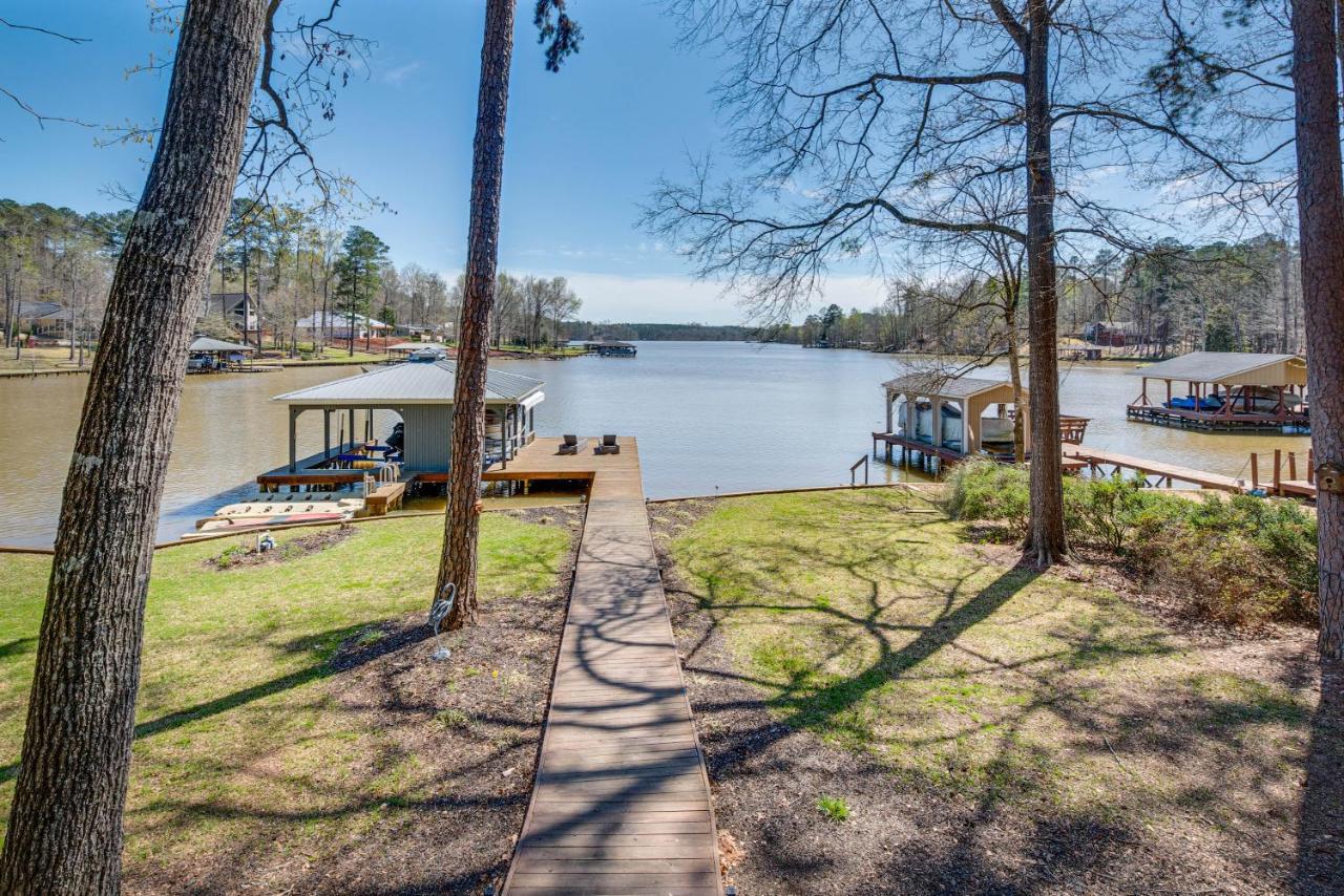 Quiet Lakefront Eatonton House With Boat Dock! Villa Eksteriør billede