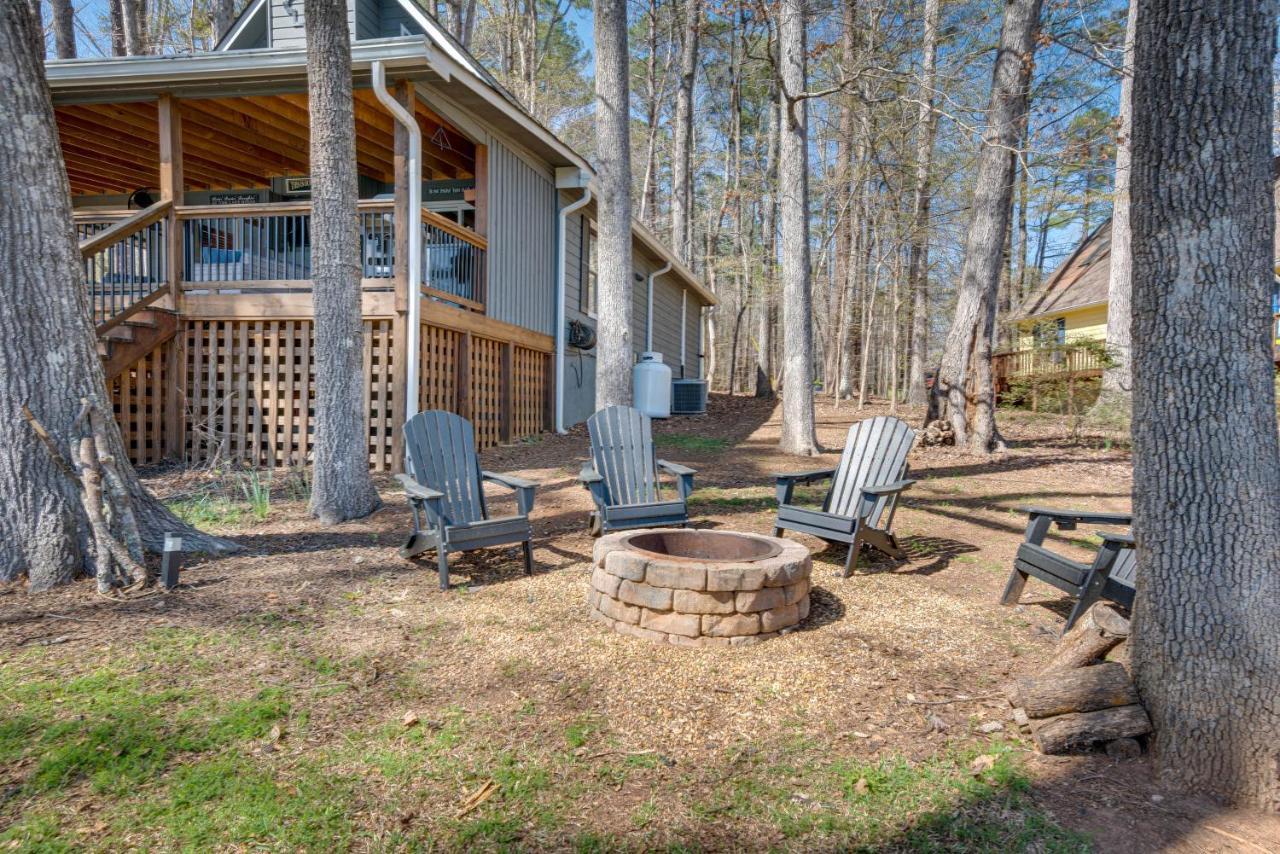 Quiet Lakefront Eatonton House With Boat Dock! Villa Eksteriør billede