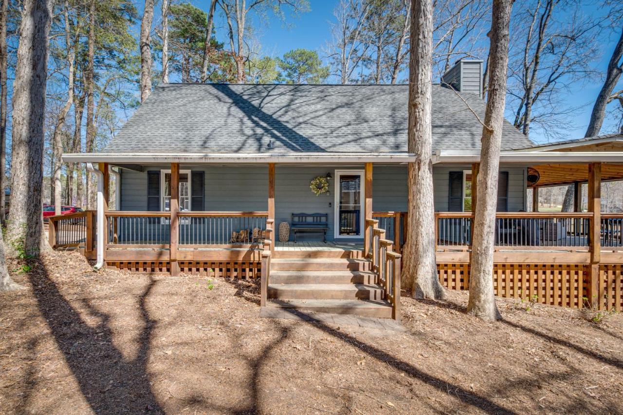 Quiet Lakefront Eatonton House With Boat Dock! Villa Eksteriør billede